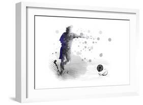 Soccer Player 10-Marlene Watson-Framed Giclee Print