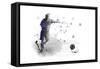 Soccer Player 10-Marlene Watson-Framed Stretched Canvas