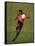 Soccer Player in Action-null-Framed Stretched Canvas