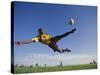 Soccer Player in Action-null-Stretched Canvas