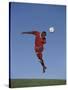 Soccer Player in Action-null-Stretched Canvas