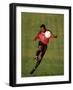 Soccer Player in Action-null-Framed Photographic Print