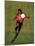 Soccer Player in Action-null-Mounted Photographic Print