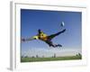 Soccer Player in Action-null-Framed Photographic Print