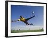 Soccer Player in Action-null-Framed Photographic Print