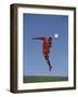 Soccer Player in Action-null-Framed Photographic Print