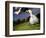 Soccer Player Kicking Ball-Randy Faris-Framed Photographic Print