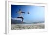 Soccer Player on the Beach of Cape Town-olly2-Framed Photographic Print