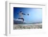 Soccer Player on the Beach of Cape Town-olly2-Framed Photographic Print