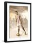 Soccer Player-null-Framed Art Print