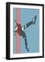 Soccer player-null-Framed Giclee Print