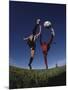 Soccer Players Fighting for the Ball-null-Mounted Premium Photographic Print