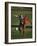 Soccer Players Fighting for the Ball-null-Framed Photographic Print