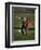 Soccer Players Fighting for the Ball-null-Framed Photographic Print