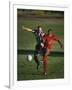 Soccer Players Fighting for the Ball-null-Framed Photographic Print