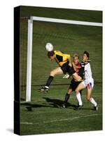 Soccer Players in Action-null-Stretched Canvas