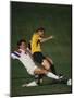 Soccer Players in Action-null-Mounted Photographic Print