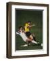 Soccer Players in Action-null-Framed Photographic Print