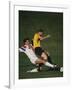 Soccer Players in Action-null-Framed Photographic Print