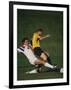 Soccer Players in Action-null-Framed Photographic Print