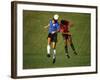 Soccer Players in Action-null-Framed Photographic Print