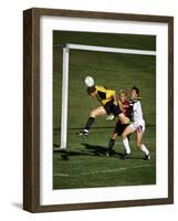 Soccer Players in Action-null-Framed Photographic Print