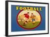 Soccer Players-null-Framed Art Print