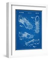 Soccer Shoes Patent-null-Framed Art Print