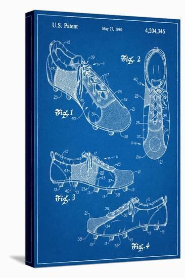 Soccer Shoes Patent-null-Stretched Canvas