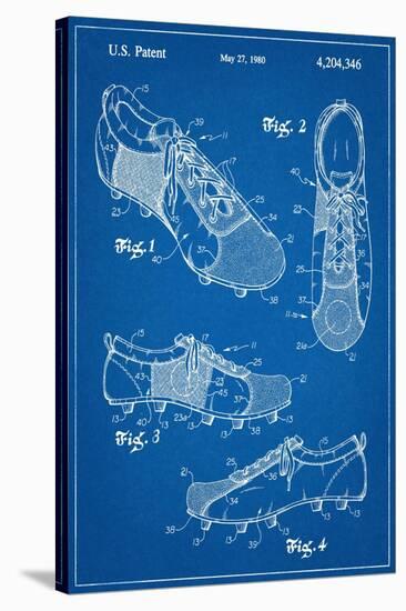 Soccer Shoes Patent-null-Stretched Canvas