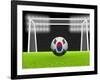 Soccer South Korea-koufax73-Framed Art Print