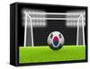 Soccer South Korea-koufax73-Framed Stretched Canvas