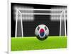 Soccer South Korea-koufax73-Framed Art Print