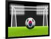 Soccer South Korea-koufax73-Framed Art Print