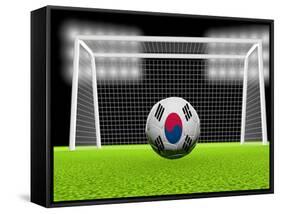 Soccer South Korea-koufax73-Framed Stretched Canvas