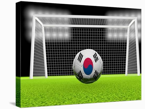 Soccer South Korea-koufax73-Stretched Canvas