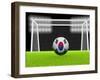 Soccer South Korea-koufax73-Framed Art Print