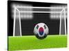 Soccer South Korea-koufax73-Stretched Canvas