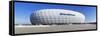 Soccer Stadium, Allianz Arena, Munich, Bavaria, Germany-null-Framed Stretched Canvas