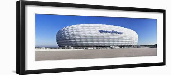 Soccer Stadium, Allianz Arena, Munich, Bavaria, Germany-null-Framed Photographic Print