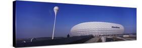 Soccer Stadium in a City, Allianz Arena, Munich, Bavaria, Germany-null-Stretched Canvas
