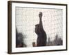 Soccer Star Pele in Action During a Practice for the World Cup Competition-null-Framed Premium Photographic Print