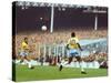 Soccer Star Pele in Action During World Cup Competition-Art Rickerby-Stretched Canvas