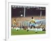 Soccer Star Pele in Action During World Cup Competition-Art Rickerby-Framed Premium Photographic Print