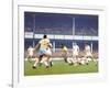 Soccer Star Pele in Action During World Cup Competition-null-Framed Premium Photographic Print