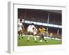 Soccer Star Pele in Action During World Cup Competition-null-Framed Premium Photographic Print