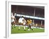 Soccer Star Pele in Action During World Cup Competition-null-Framed Premium Photographic Print