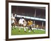 Soccer Star Pele in Action During World Cup Competition-null-Framed Premium Photographic Print