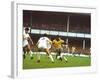 Soccer Star Pele in Action During World Cup Competition-null-Framed Premium Photographic Print