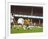 Soccer Star Pele in Action During World Cup Competition-null-Framed Premium Photographic Print